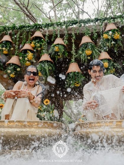 Wedlock Weddings - Full-Service Wedding Planning & Design Vibrant Haldi & Mehendi Ceremonies photo 55