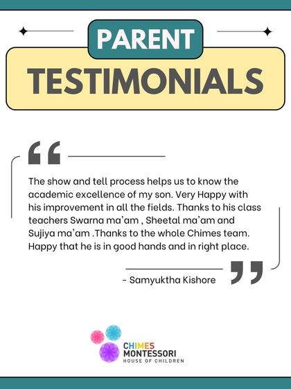 Chimes Montessori - Toddler Program (From 18 months) Our Community: Parents, Teachers & Friends photo 15