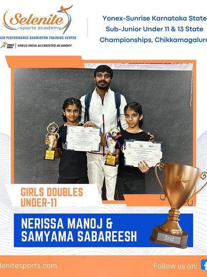 Selenite Sports - High Performance Badminton Training Our Champions' Podium Finishes photo 44