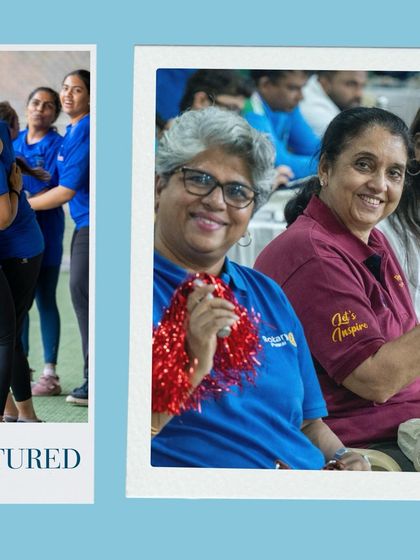 It's not just the players who have a great time. I make sure spectators and supporters are part of the fun, with comfortable seating and a great view of the action, complete with pom-poms to cheer their teams on.