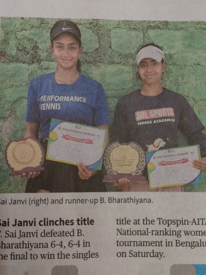Sol Sports - High-Performance Junior Tennis Program In the Spotlight: Media & Sponsorships photo 9