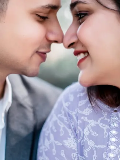 An intimate close-up where the world fades away, leaving just the two of you. These portraits are about the unspoken connection, capturing the tenderness in your eyes and the gentle touch that says everything.
