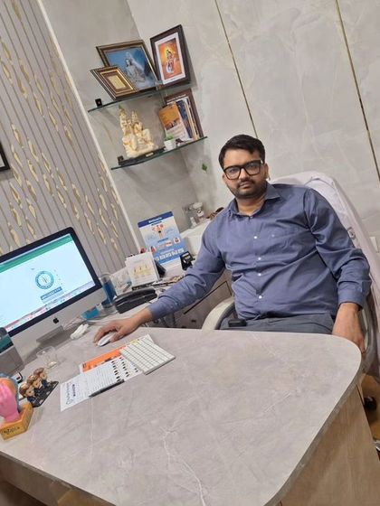 This is my consultation desk, where every hair transformation story begins. It is where I analyze, plan, and discuss the path to renewed confidence with my patients.