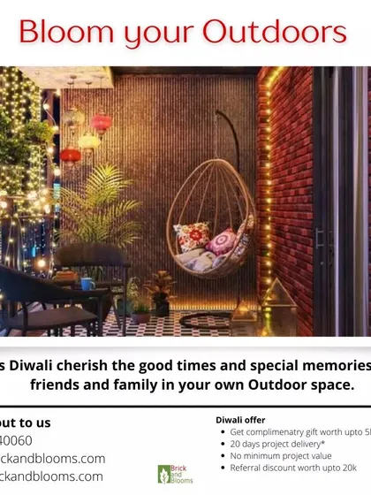 This Diwali, cherish good times and special memories with friends and family in your own beautiful outdoor space. Let us help you create the perfect setting.