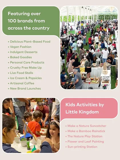 This image gives you an idea of what to expect: a huge variety of brands and dedicated kids' activities. It’s a complete day out, with something for everyone in the family.