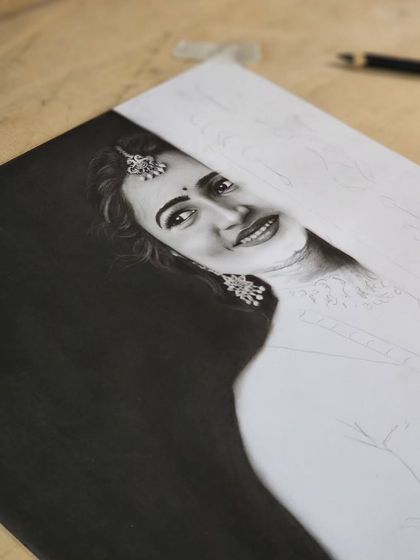 Another progress shot of the same portrait.