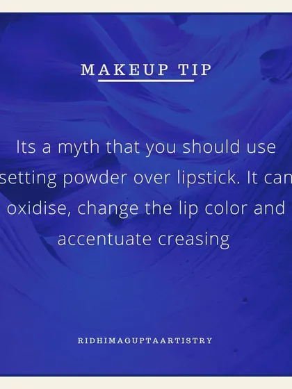 Here is a quick makeup tip that can make a big difference in your lipstick application. Many people believe setting powder helps lipstick last longer, but it can actually alter the color and accentuate fine lines. I explain why this happens and what you can do instead for a flawless, long-lasting lip.