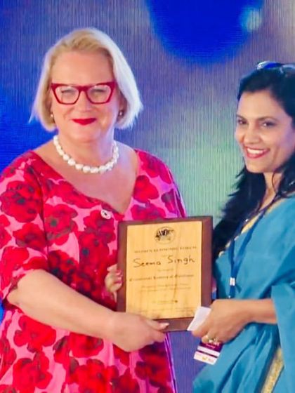 It was a great honor to address the Women Economic Forum on the topic of Health & Well-being. I spoke about how preventive nutrition, using local foods and millets, is the key to fighting non-communicable diseases in India.