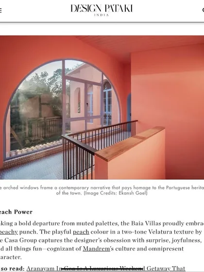 Another look at our feature in Design Pataki, focusing on the arched windows that frame a contemporary narrative while paying homage to Portuguese heritage.