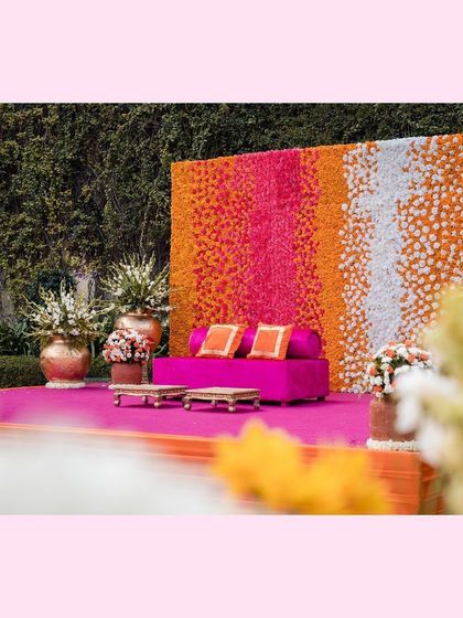 Decor by Aditya - Event Design & Decoration Vibrant Haldi & Mehendi Ceremonies photo 76