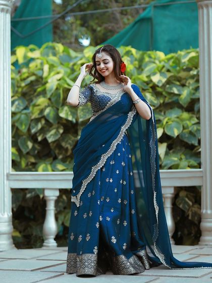 Designer Trends - Custom Bridal & Ethnic Couture Contemporary Lehengas & Sarees photo 17