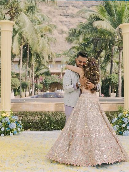 Vibrant Haldi & Mehendi Functions photo 33