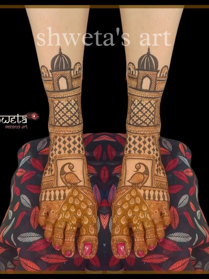 Bridal Feet & Leg Designs photo 6