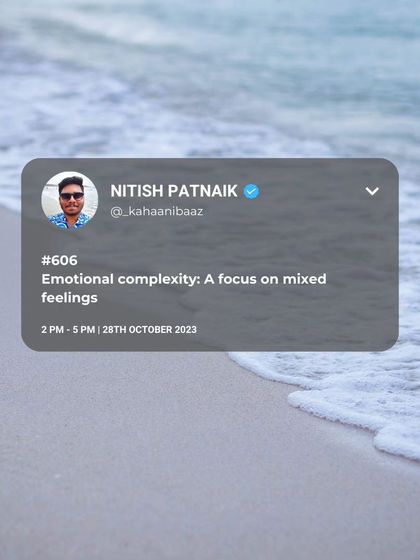 "Emotional Complexity" was the theme for this deep-dive session. We focused on writing characters who experience mixed, contradictory feelings, reflecting the messy and beautiful reality of human emotion.