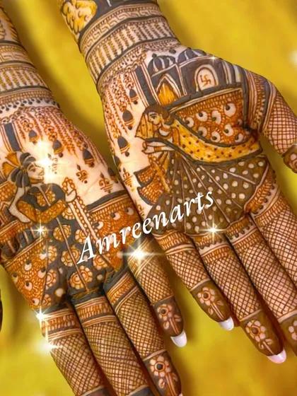 A sparkling, glitter-enhanced photo of a classic varmala scene, perfect for capturing the magic of the moment.