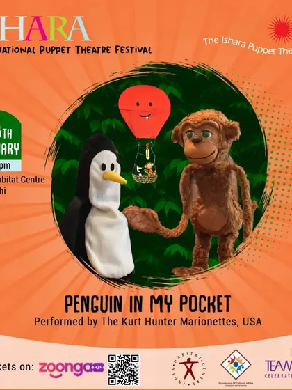 Poster for 'Penguin in my Pocket'.