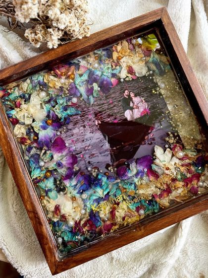 Vinys Galleria - Keepsake & Memory Preservation Wedding Keepsakes: Teakwood Frames photo 16