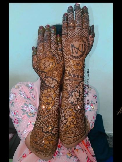 Azra Mehendi - Mehendi Artistry Full Bridal Mehendi photo 92