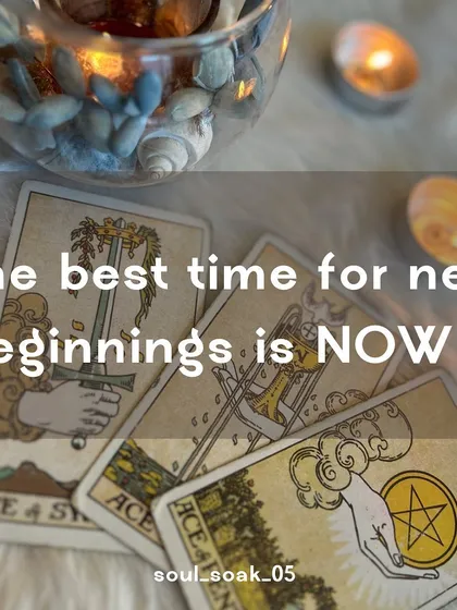 If you are waiting for a sign to start something new, this is it. The best time for new beginnings is always now. Don't let hesitation hold you back from the opportunities that are right in front of you.