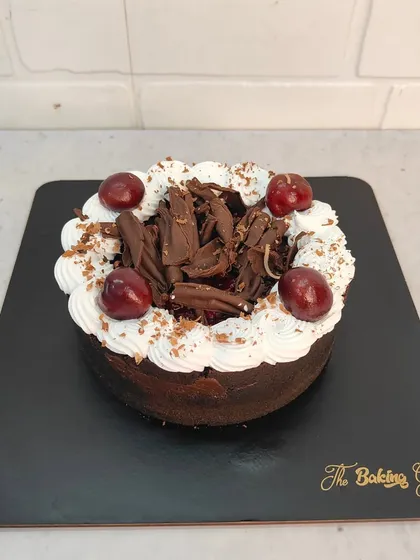 Another look at our delicious Black Forest cake. It’s one of my personal favorites to make and eat!