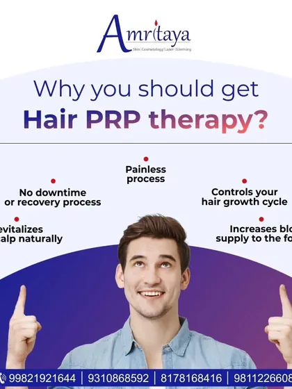 This graphic explains exactly why you should consider Hair PRP therapy. It is a painless, natural process with no downtime that revitalizes the scalp, controls your hair growth cycle, and increases blood supply to the follicles for thicker, healthier hair.