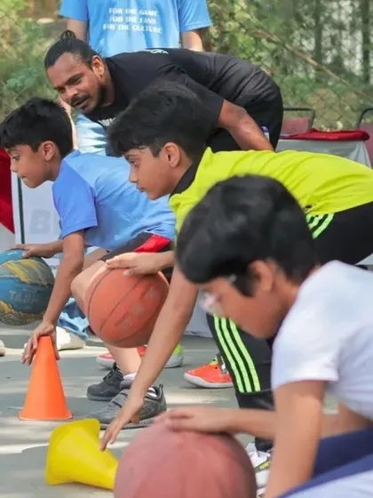 Find your passion, whatever it may be. I love working with young groups and seeing their excitement for the game.