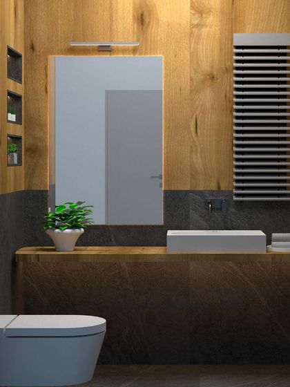 Aakriti Saraf Design - Full-Service Residential Interior Design Modern Bathroom Sanctuaries photo 21