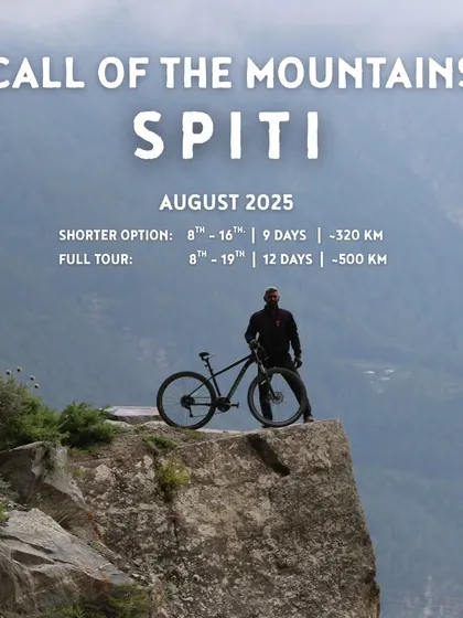For the truly adventurous, our 'Call of the Mountains' tour to Spiti offers moments like this. Stand on the edge of the world, bike by your side, and soak in the raw, majestic beauty of the high Himalayas. This is an adventure that will challenge and change you.