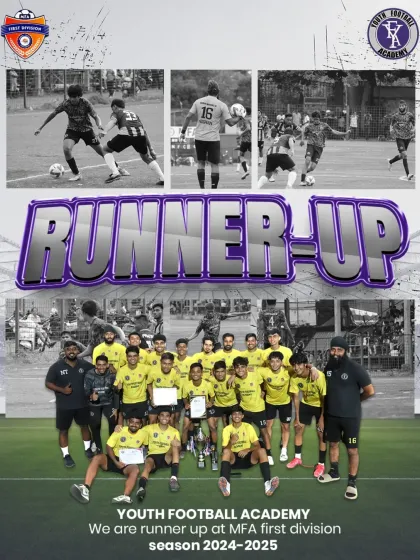 Proud to be the runner-up in the MFA First Division for the 2024-2025 season. Every challenge makes us stronger, and this is just the beginning.