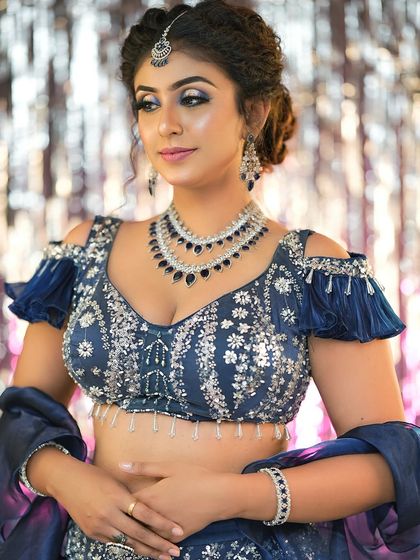 Sushma Manjunath - Bridal & Event Makeup and Styling Glamorous Reception & Party Styles photo 32