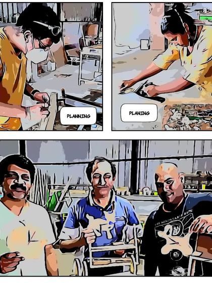 A few moments from my Pune workshops, which are run by a former student of mine. It's amazing to see the skills being passed on.