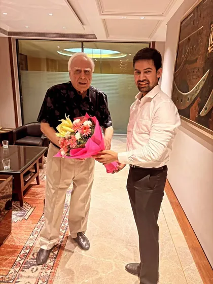 It is a fulfilling experience to stand beside someone who carries a legacy, like Mr. Kapil Sibal, while carving your own path. Wishing him a happy 77th birthday.