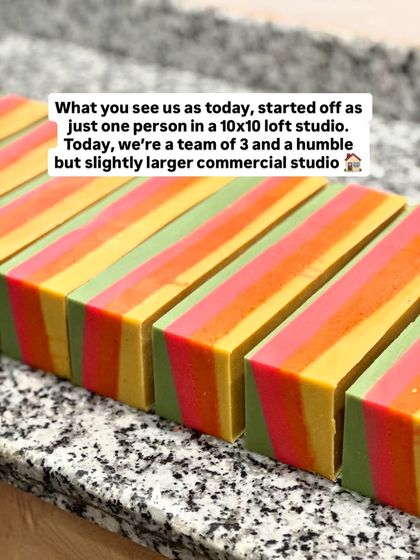 What you see today started with just one person in a 10x10 loft studio. Now, we're a humble team of three in a slightly larger commercial studio.