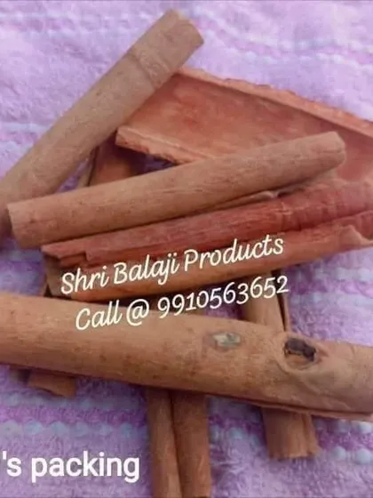 These are my high-quality cinnamon cigar sticks. They are perfect for adding a rustic, aromatic element to your fall and winter-themed candles.