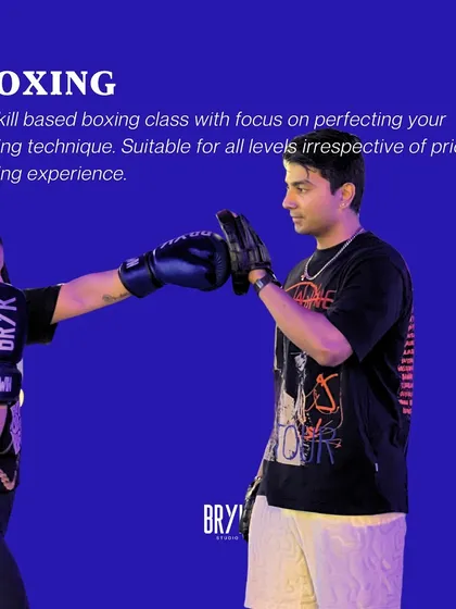 Our skill-based boxing class is suitable for all levels, whether you're a beginner or have prior experience. We focus on perfecting your technique through drills like pad work with a coach.