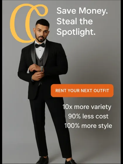 CandidMen - Men's Occasion Wear Rental Why Rent? The Smart Choice photo 14
