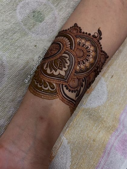 Abhishek Kumar - Mehndi Art Classes The Art of Shading & 3D Effects photo 17