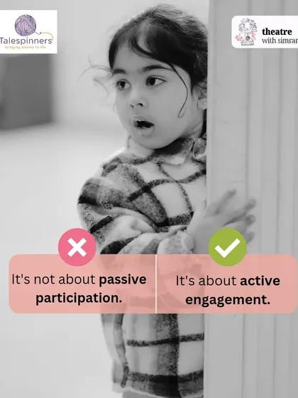 We foster active engagement, not passive participation. Every child is a creator, and their input is vital to the process.