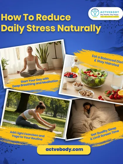 Four Pillars of Natural Stress Relief. Feeling overwhelmed is common, but Ayurveda offers simple, powerful ways to find calm. I guide my clients to build a foundation of wellness through four key areas: mindful breathing, balanced nutrition, gentle movement like yoga, and restorative sleep. These small, consistent habits can make a huge difference in managing daily stress.