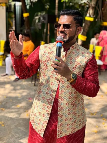 Emcee Pramod - Wedding Emcee & Host The Emcee In Action photo 3