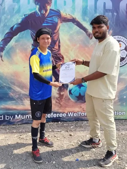 Another player from our women's team being recognized for her performance. We celebrate every success.