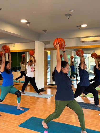 Hamsa Yoga - Group Yoga Classes Yoga with Props: Deepen Your Practice photo 37