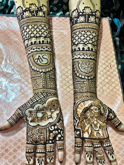 Mohak Mehendi - Professional Mehndi Artistry Personalized Storytelling Mehndi photo 8