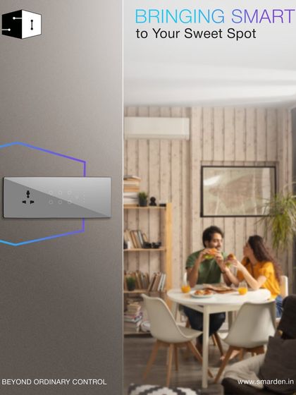 Bringing smart to your sweet spot. My touch panels blend seamlessly into your daily life, from morning coffee to evening wind-down, offering control that feels natural.
