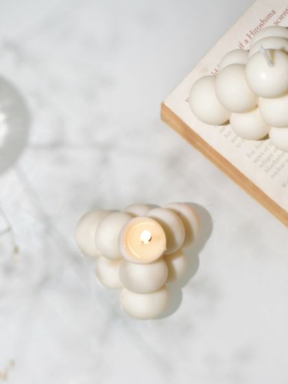 Sculptural Decor Candles photo 9