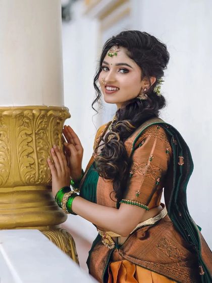 Thesparklebox - Occasion Wear Jewellery Rental Vibrant Kempu & Antique Sets photo 72