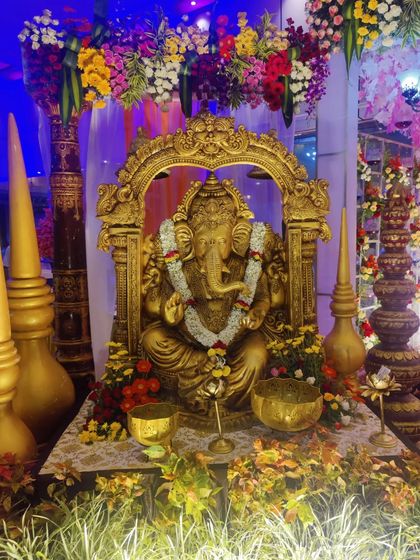 Rushi Events - Event Decoration & Styling Traditional Muhurtham Mandaps photo 10