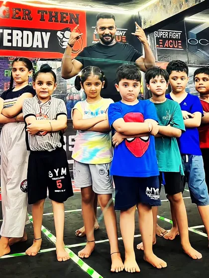 The next generation of my fight team. These kids are learning the value of hard work and a positive attitude.