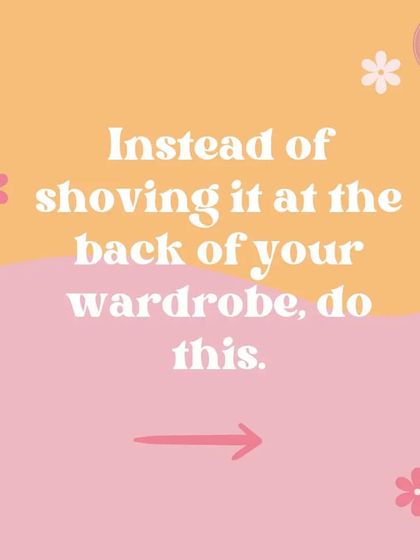 Instead of shoving it to the back of your wardrobe to be forgotten, try these simple tricks to see if you can fall in love with it again.