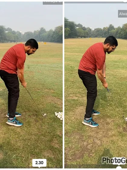 This is an in-person lesson with Faizan, an online student from Kashmir. We are working on creating a more compressed strike by improving his posture and setup.
